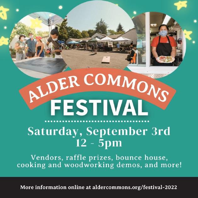 Alder Commons Festival Alder Commons